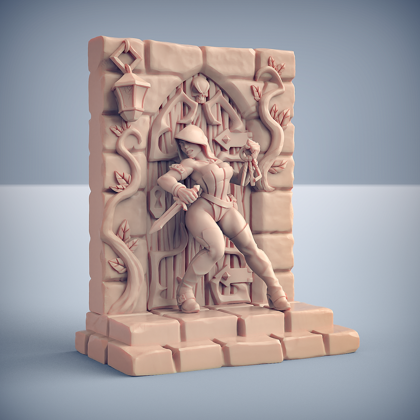 Thieves Guild pin-up diorama
