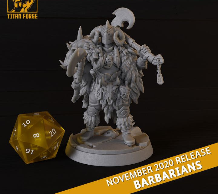 Barbarian Heroes Set