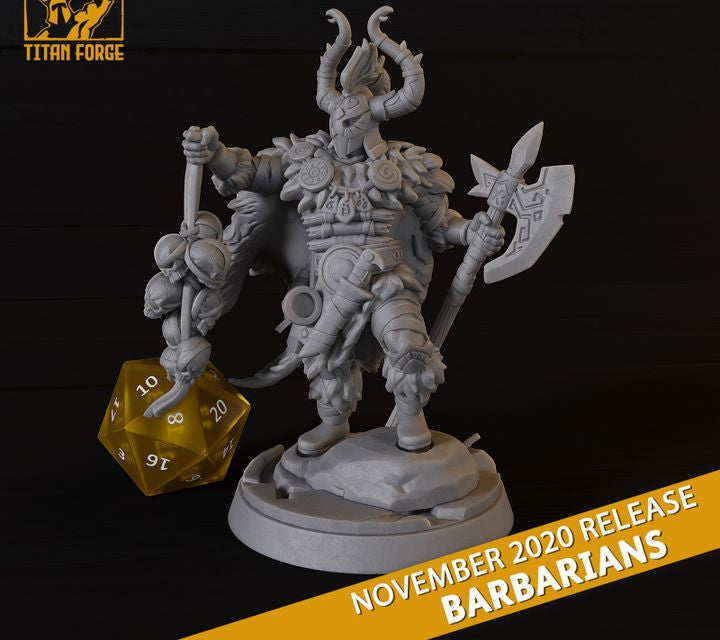 Barbarian Heroes Set