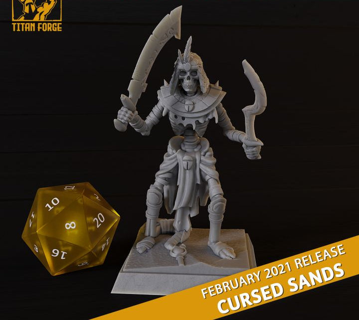 Cursed Sands Ancestral Skeletons army