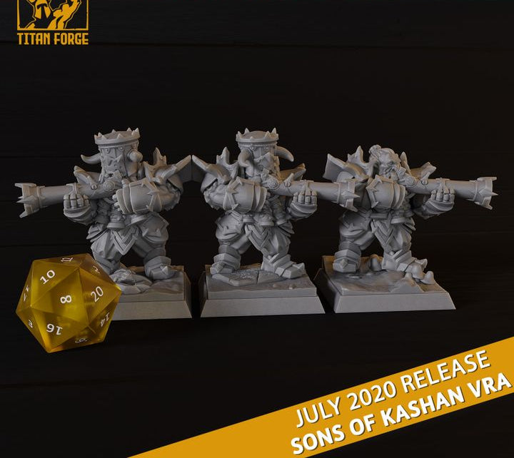Set of Dwarf Gunners