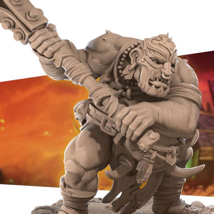 Dungeon Gatekeeper Ogre (Modular)