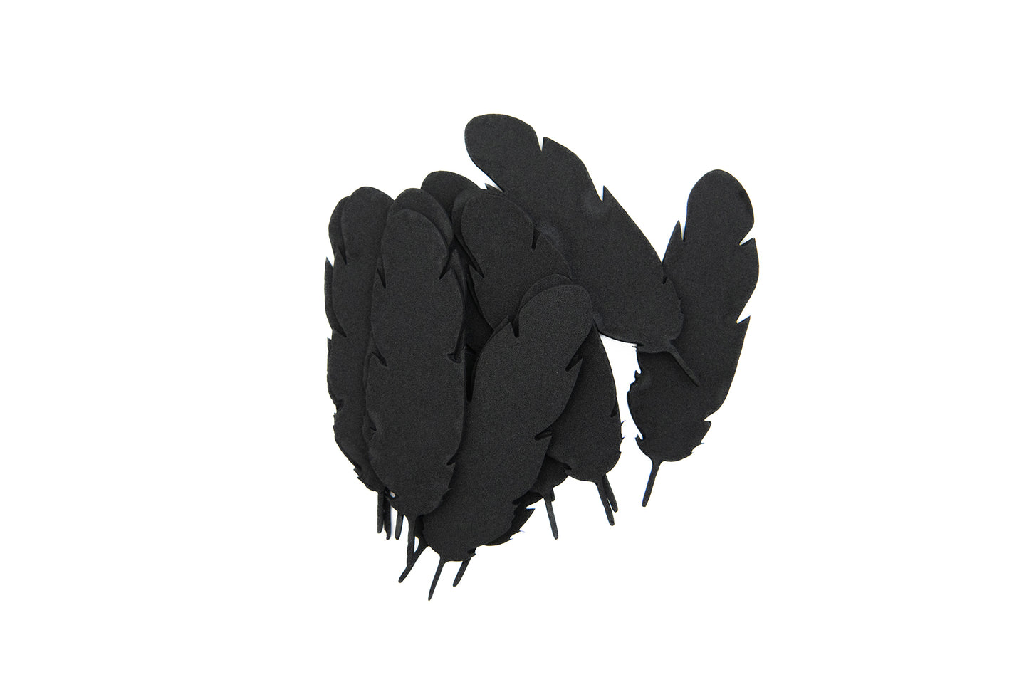 Pre-cut foam feathers 1