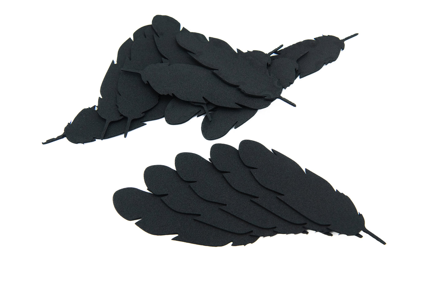 Pre-cut foam feathers 1