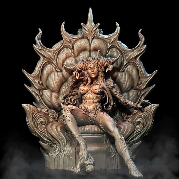 Koningin Naamah (Queen Naamah) (poses)