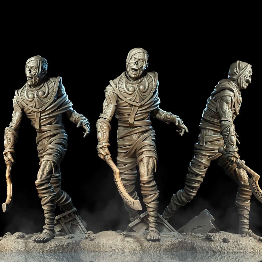 Mummies (Mummy) (poses)