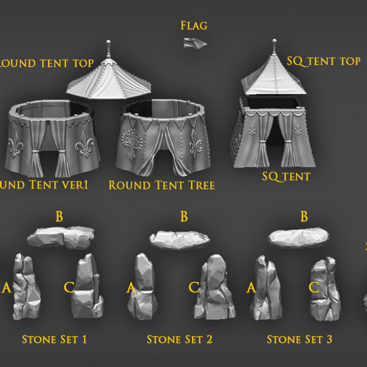 Terrain Set Wildwood Sanctum