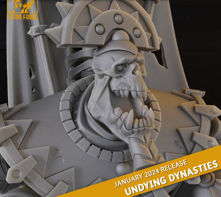 Undying Dynasties Battle Standard Bearer