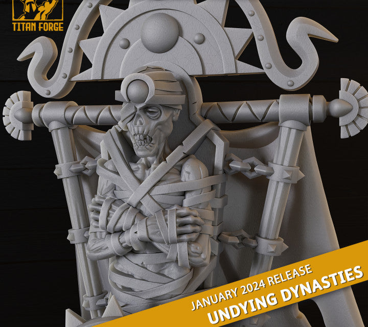Undying Dynasties Battle Standard Bearer