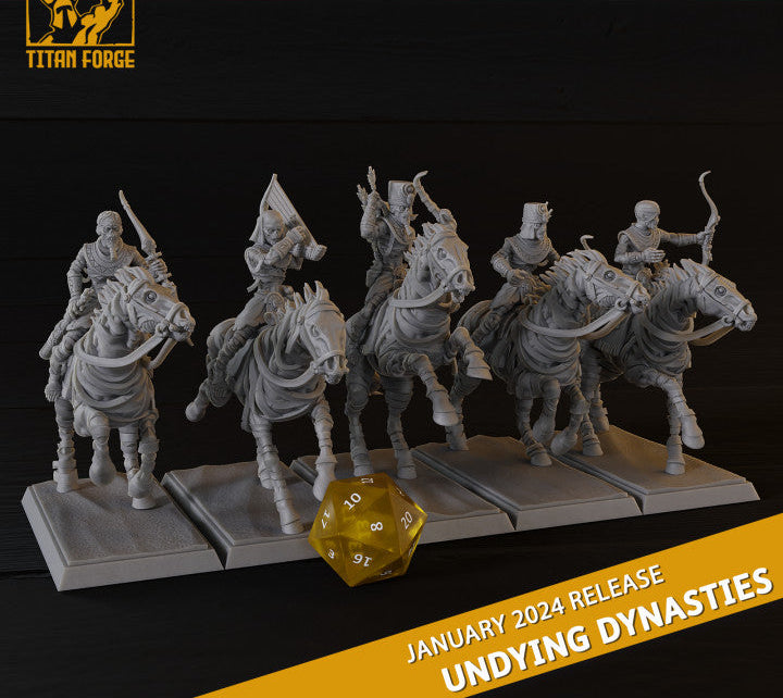 Set Undying Dynasties Skeleton / Mummy Cavalry
