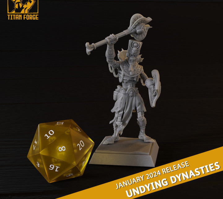 Set Undying Dynasties Skeletons / Mummies