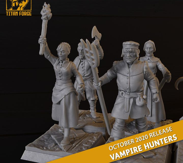 Vampire Hunters Angry Mob Set