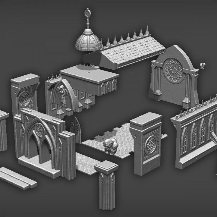 Vampire Hunters Chapel Terrain