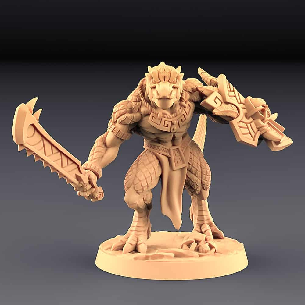 Lizardfolk 1 - Swordsman