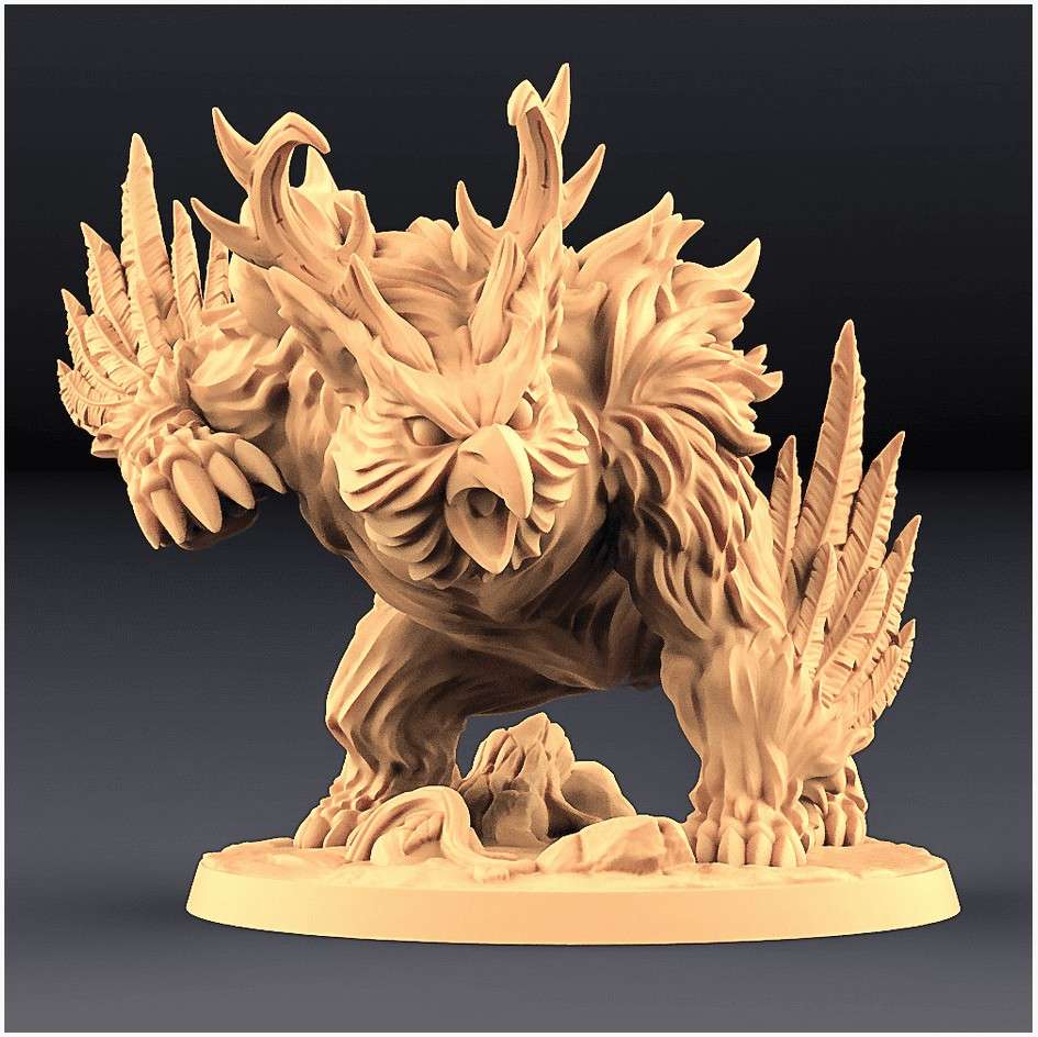 Uilbeer (Uldar druidical beast form / Owlbear)