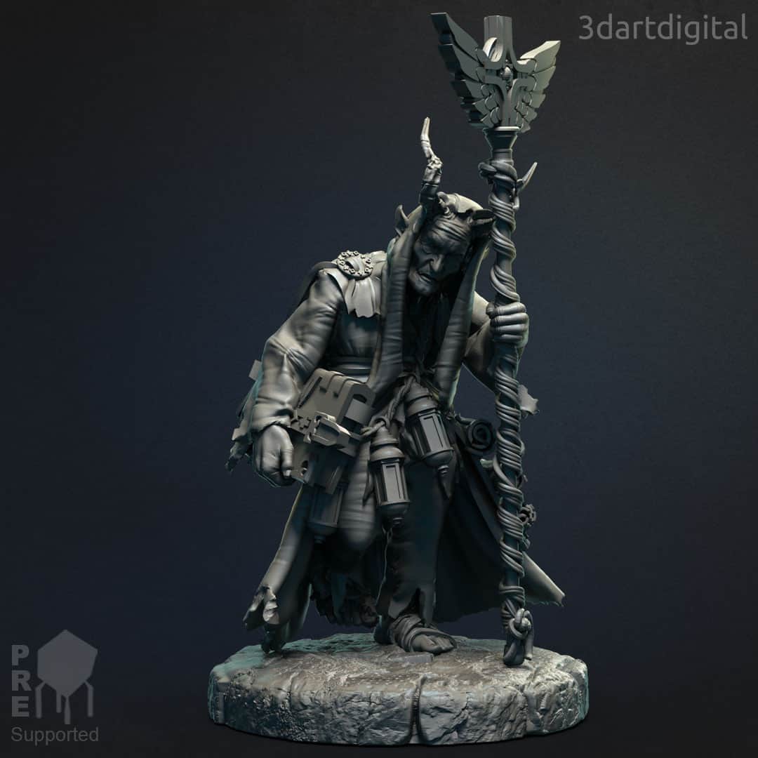 Tiefling Cleric of Martyron