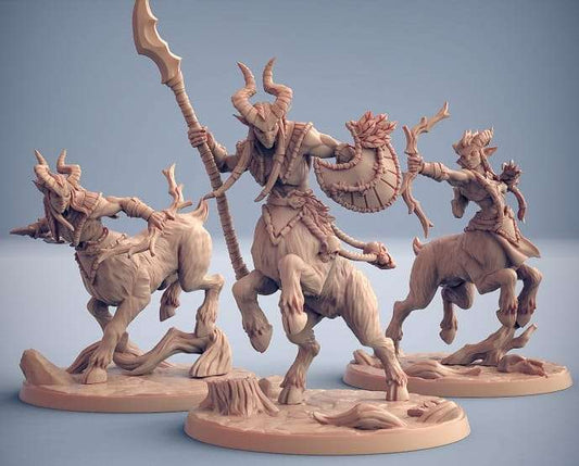 Arverische Centauren (Arverian Cervitaurs)(Poses)