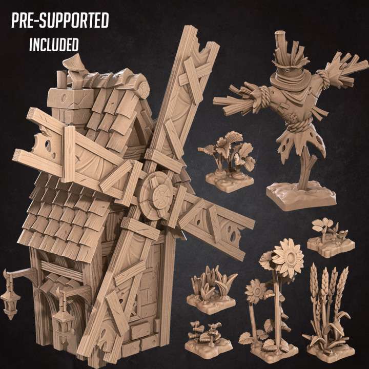 Farm terrain (Poses)(set)