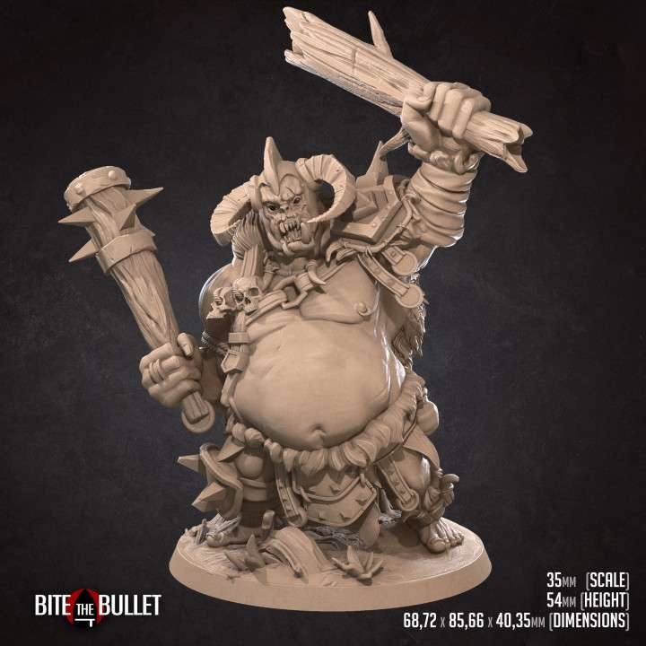 Guliak, the Halfling-Smasher Ogre