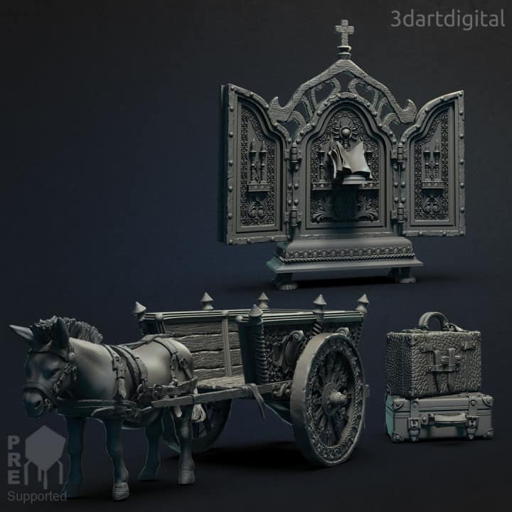 Het Mobiele Altaar (Portable Shrine with Altar)