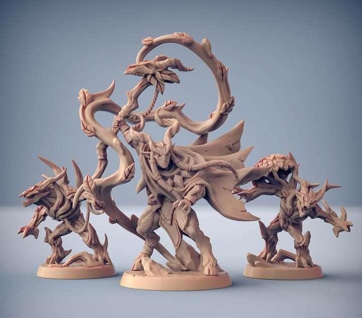 Toryden de Aartsdruïde en vrienden (Toryden the Archdruid & Arboriin & Faenarion)