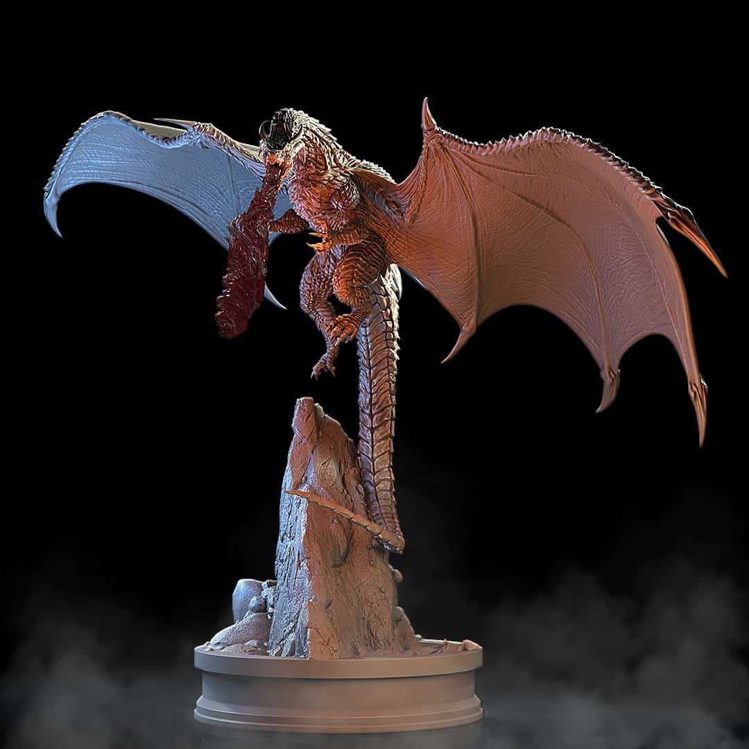 Spuwende draak (Spewing dragon)