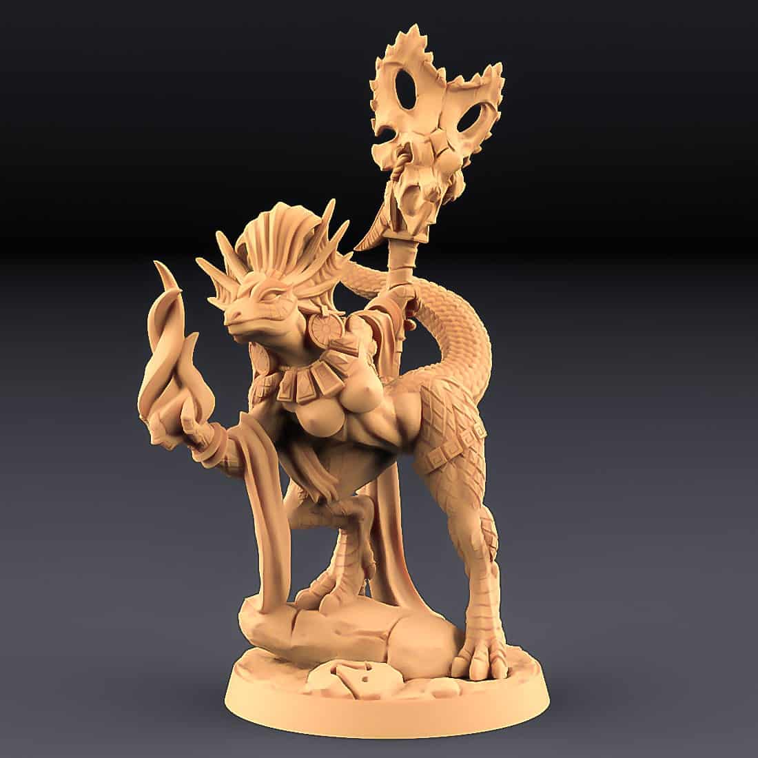 Coaxoch the Duchess - Lizardfolk hero