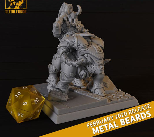 Duri Hillhorn Metal Beards