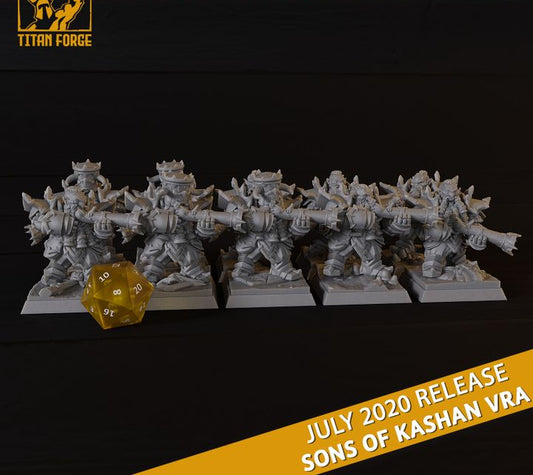Set of Dwarf Gunners