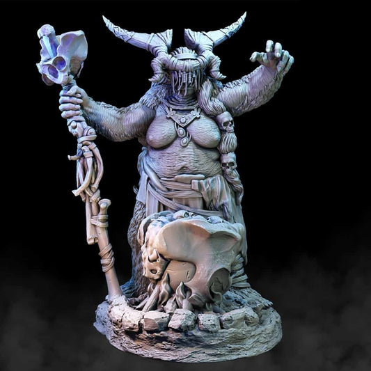 Yeti stamhoofd (Matriarch) (poses)