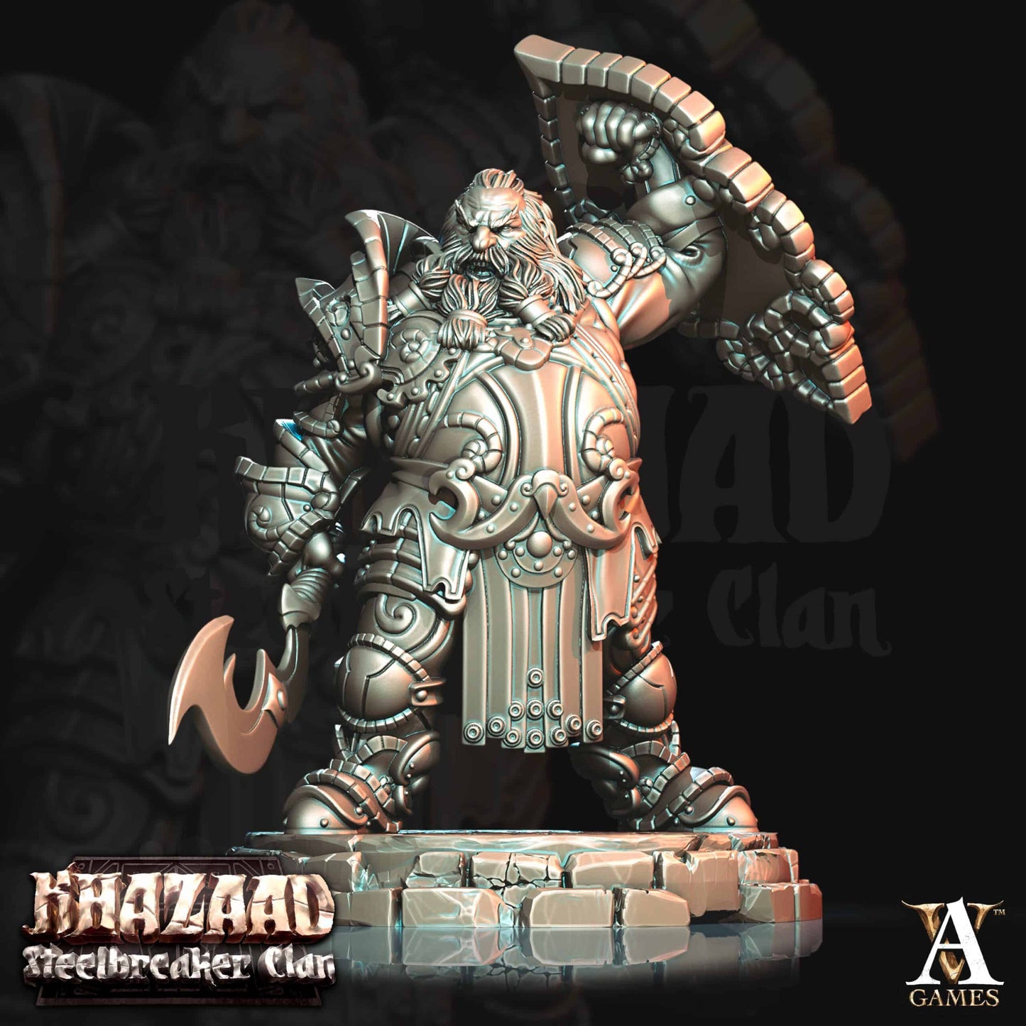 Staalbreker Paladijn (Steelbreaker Warriors) (poses)