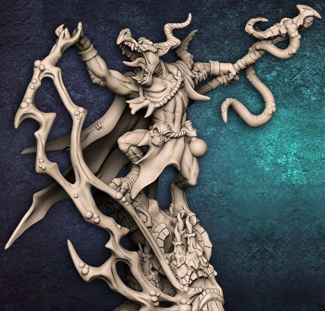 Kornutaaz de pestbezweerder (Kornutaaz the plaguemancer)