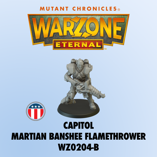 MARTIAN BANSHEE FLAMETHROWER SUPPORT