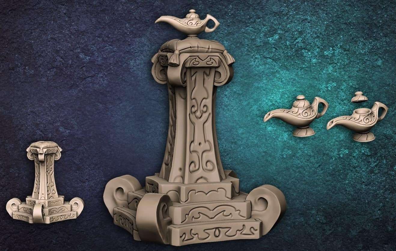 Magische lamp (magic lamp)