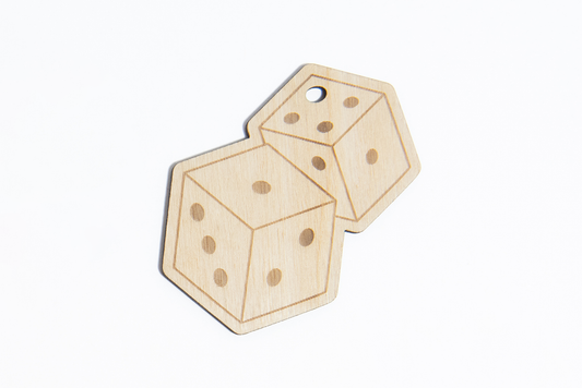 Tree ornament dice
