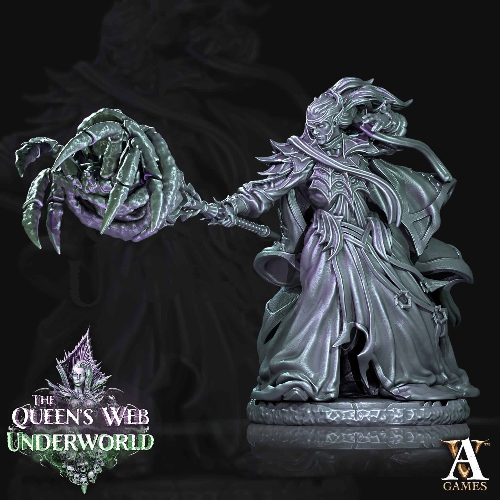 Dark Elf Aartsmagiër (Dark Elf Archmage)