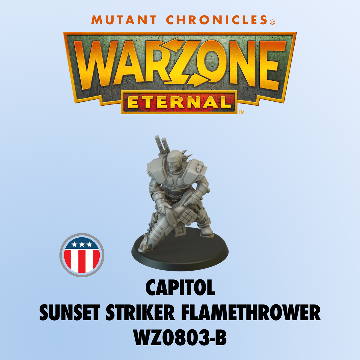 SUNSET STRIKER FLAMETHROWER SUPPORT