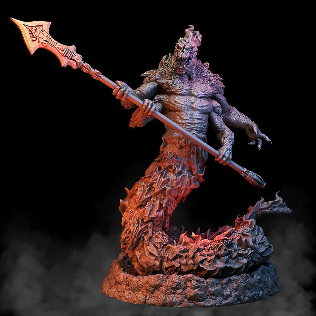 Salamander Lord (poses)