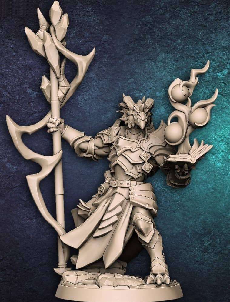 Scramax de Magiër (Scramax the Battlemage)