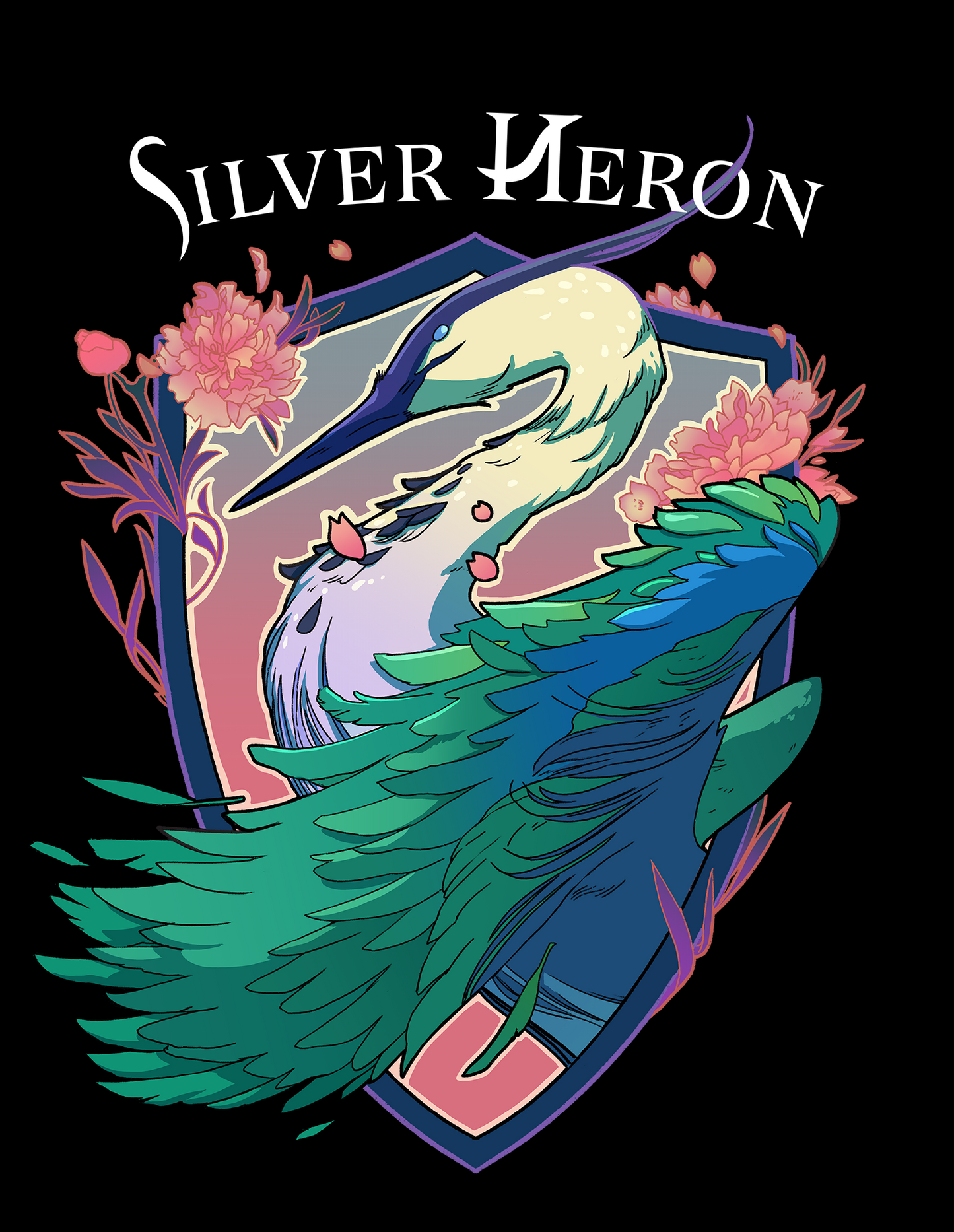 Heron Crest T-shirt