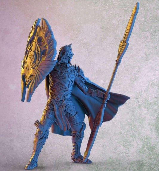 Zonne-Elf infanterie (Sun elf infantry) (poses)