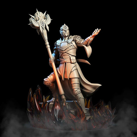 Zonne-elf tovenaar (Sun elf spellsword) (poses)