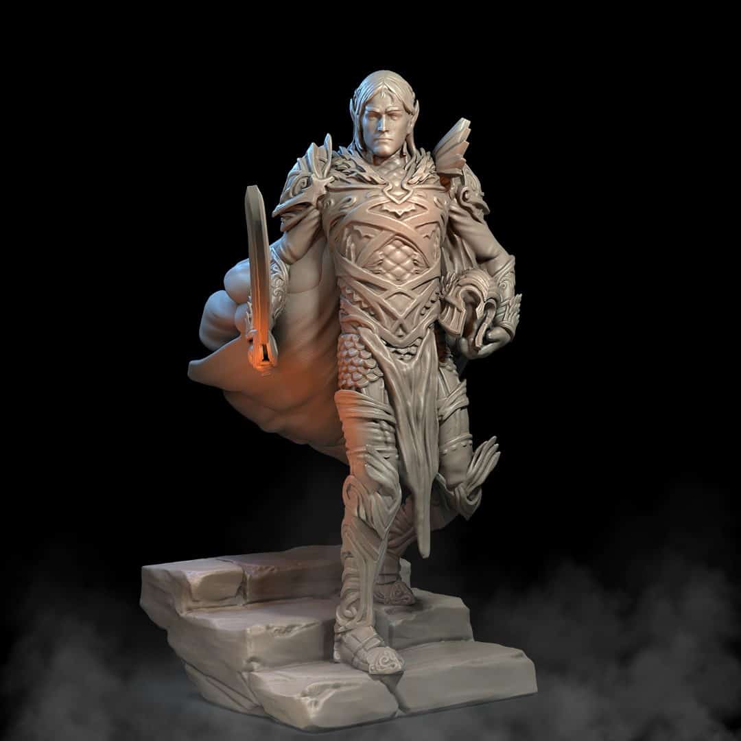 Zonne-elf heer (Sun elf lord)