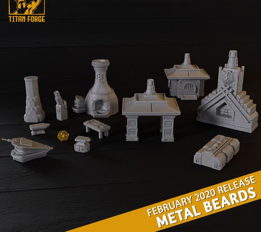 Terrain Set Metal Beards