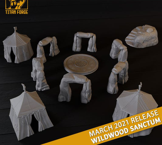 Terrain Set Wildwood Sanctum