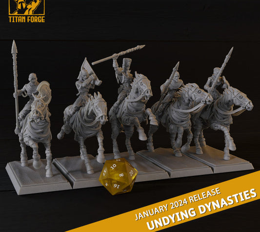 Set Undying Dynasties Skeleton / Mummy Cavalry