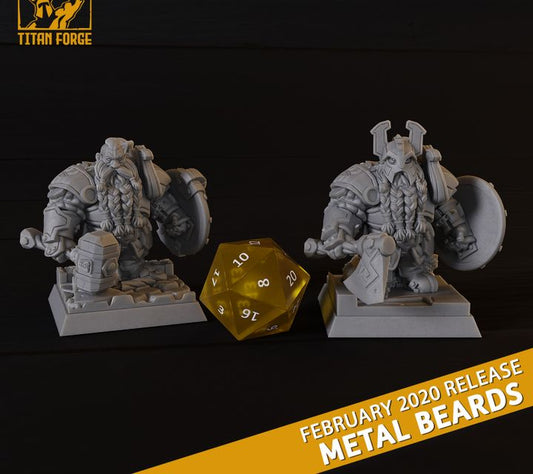 Warriors Metal Beards