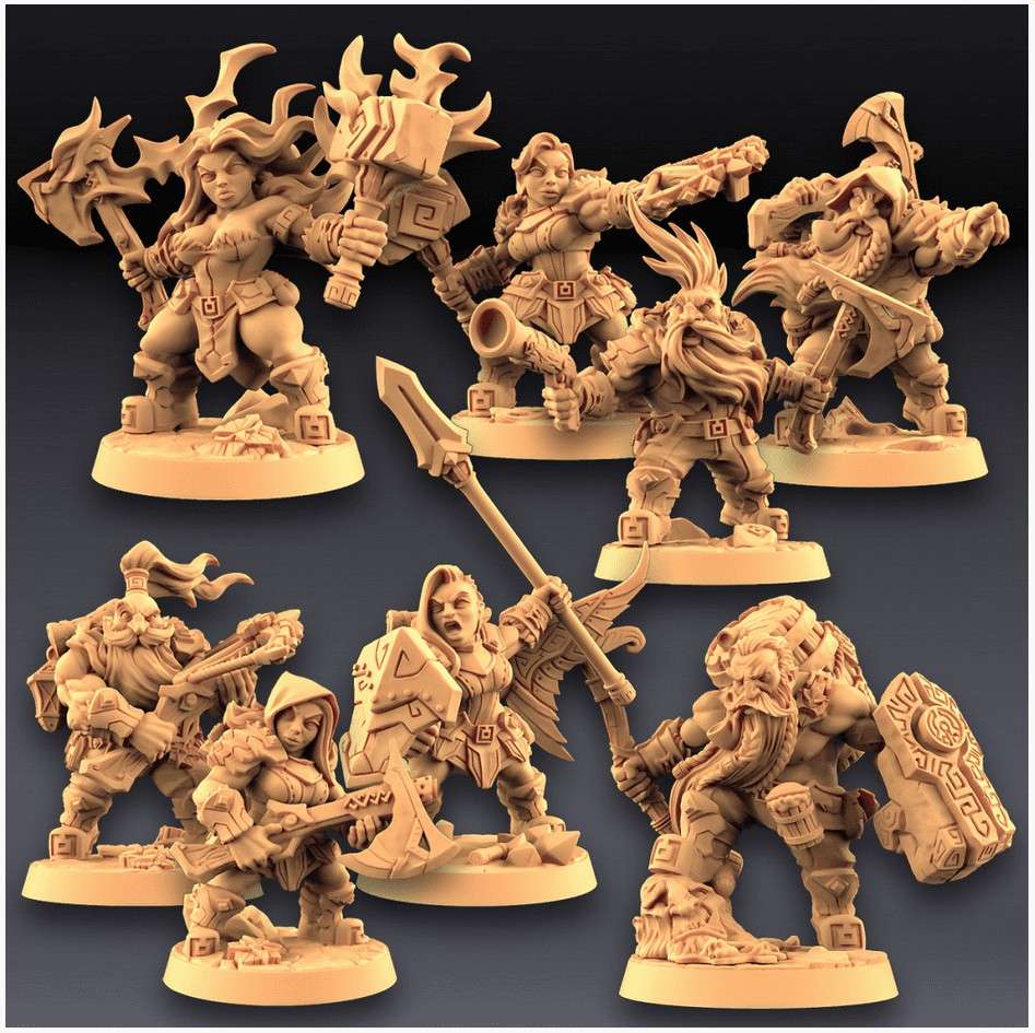 Dwarven Oathbreakers (modular set+heroes)