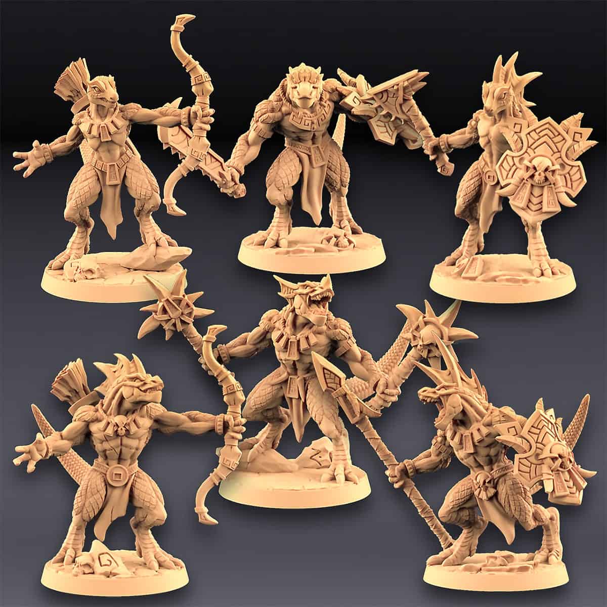 Lizardfolk set - Artisan Guild