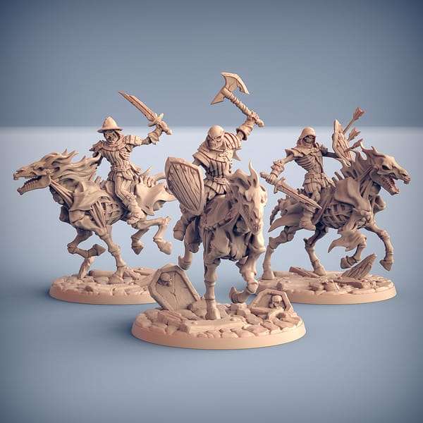 Nachtmerrie Ruiters (Nightmare Riders) (poses)